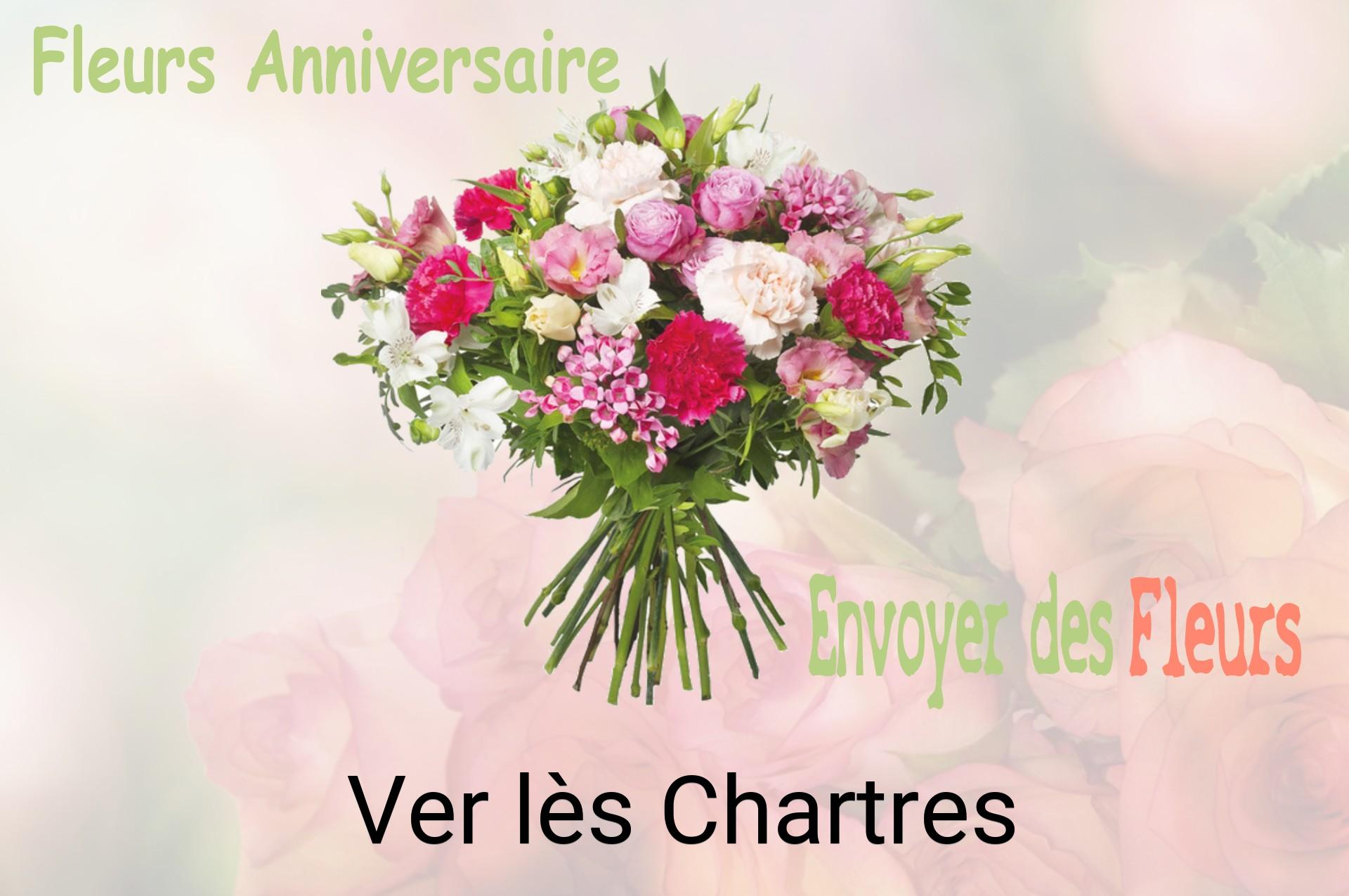 Bouquet de fleurs d’anniversaire livré à Ver-lès-Chartres
