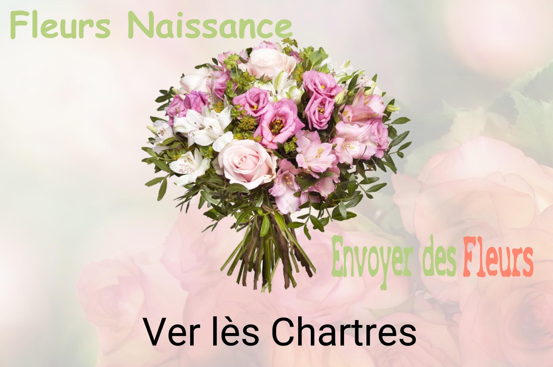 Bouquet de fleurs de naissance livré à Ver-lès-Chartres