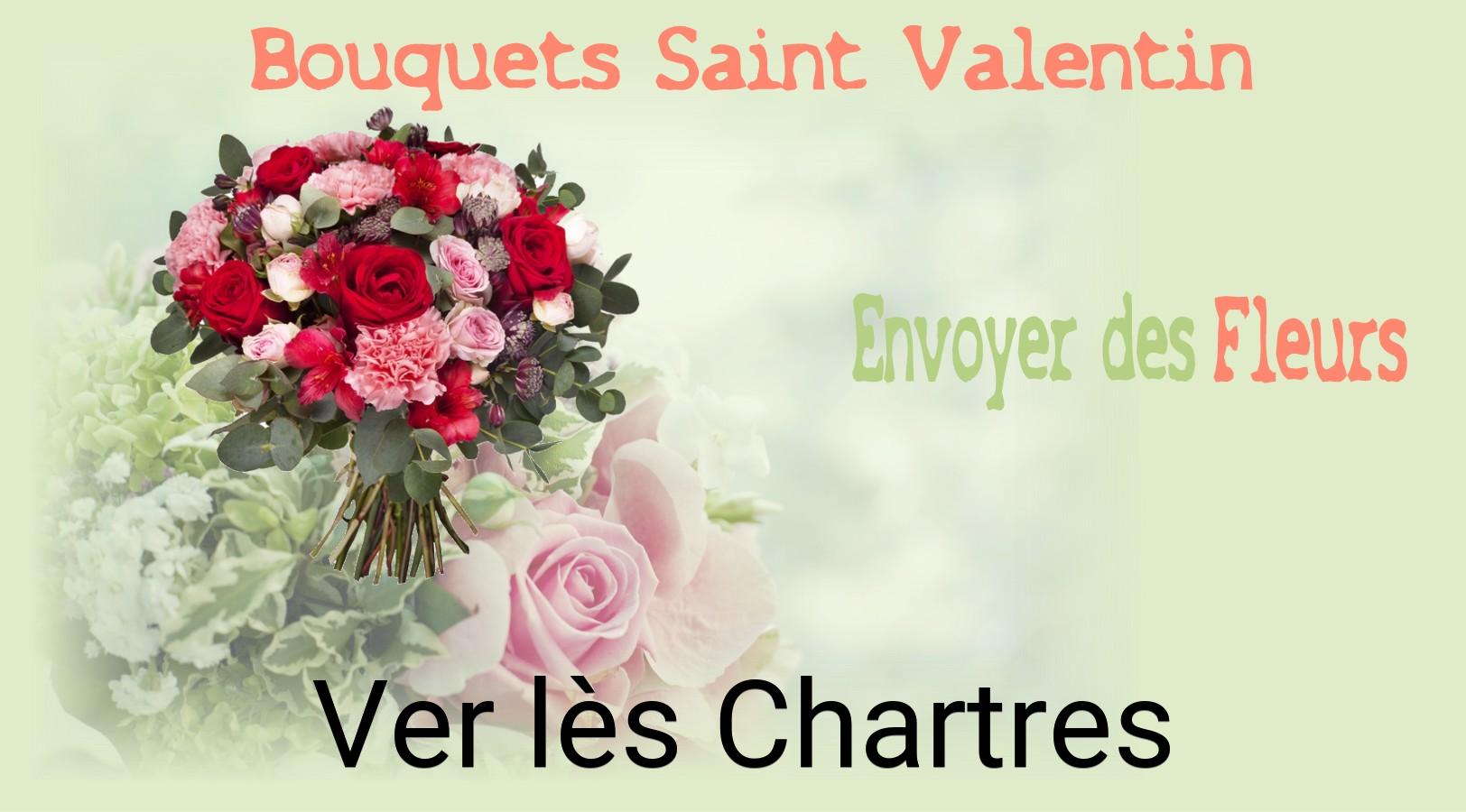 Roses de Saint-Valentin livrées à Ver-lès-Chartres